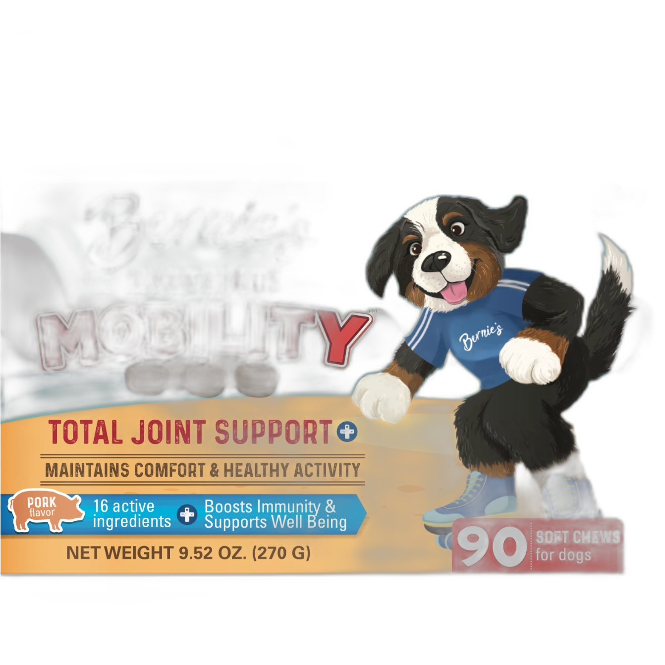 Bernie's Marvelous Mobility Daily Hip & Joint Supplement pet supplement