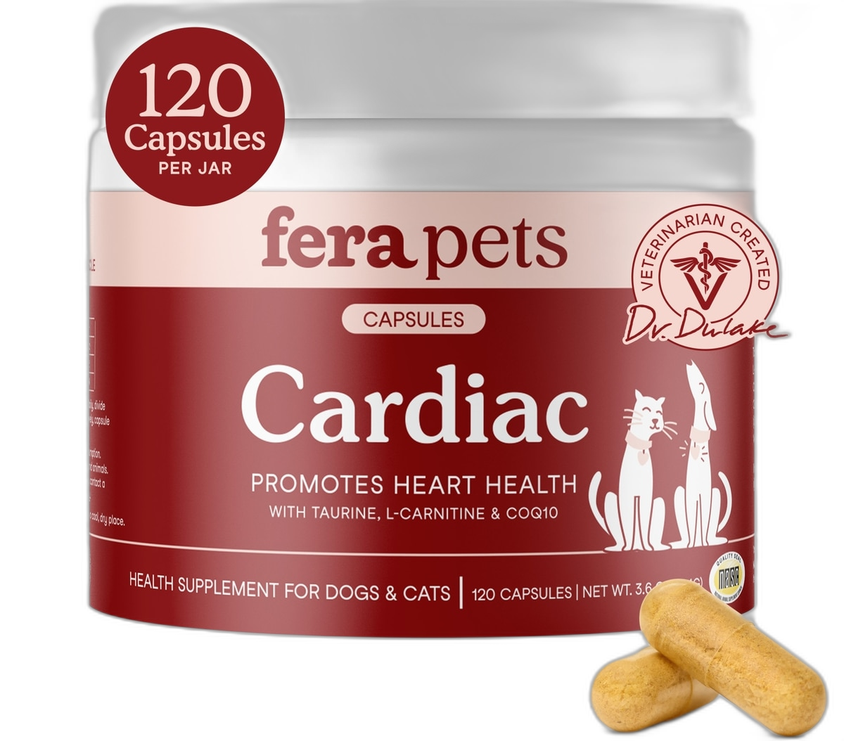 Cardiac Support Salmon Flavor Supplement for Dog & Cat pet supplement
