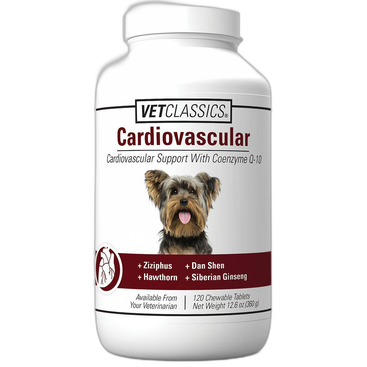 Cardiovascular Support with Coenzyme Q-10 Chewable Tablets Dog Supplement pet supplement