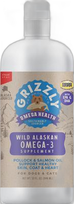 Grizzly Omega Health Omega-3's Dog Supplement pet supplement