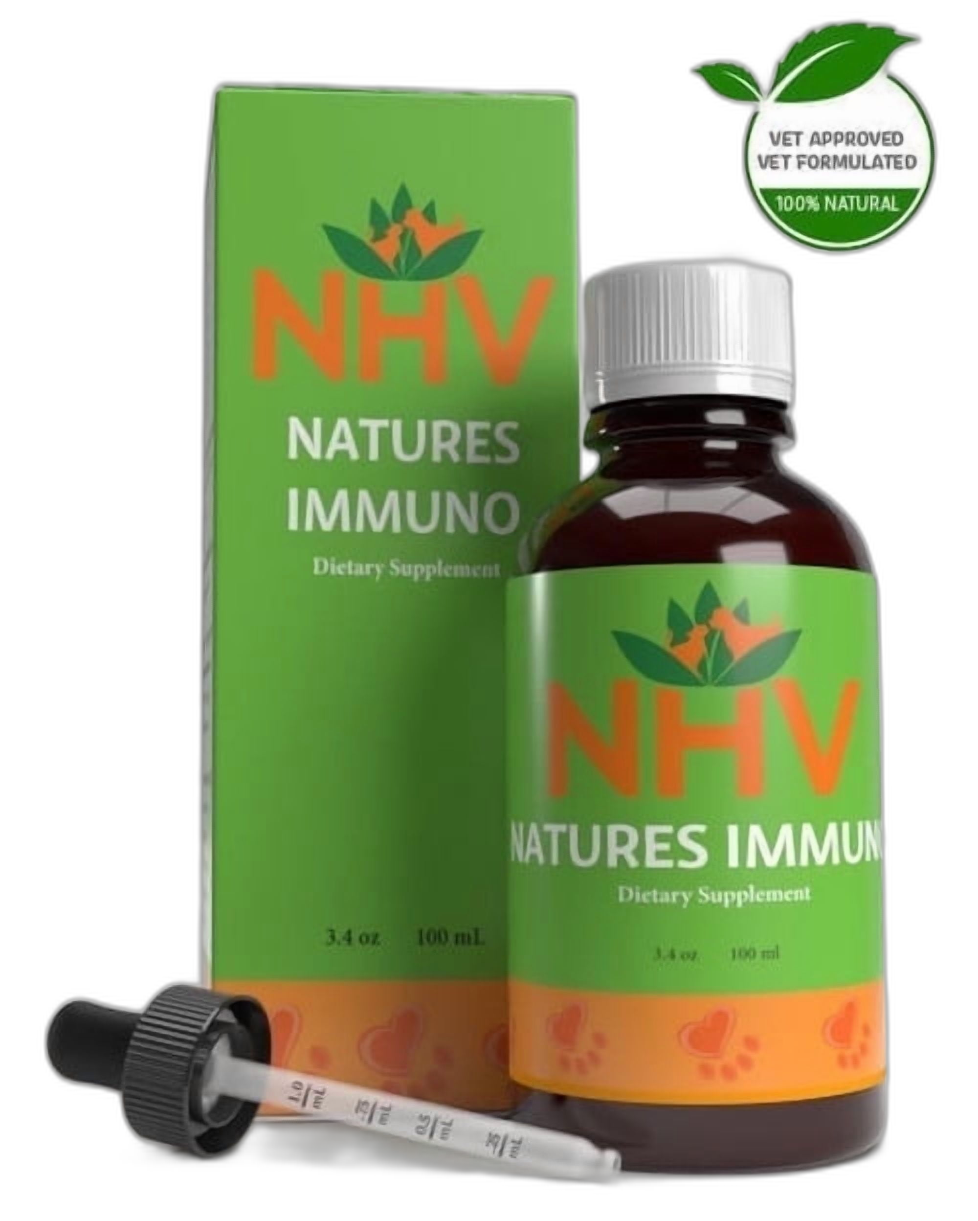 NHV Natures Immuno for Dogs immune support supplement