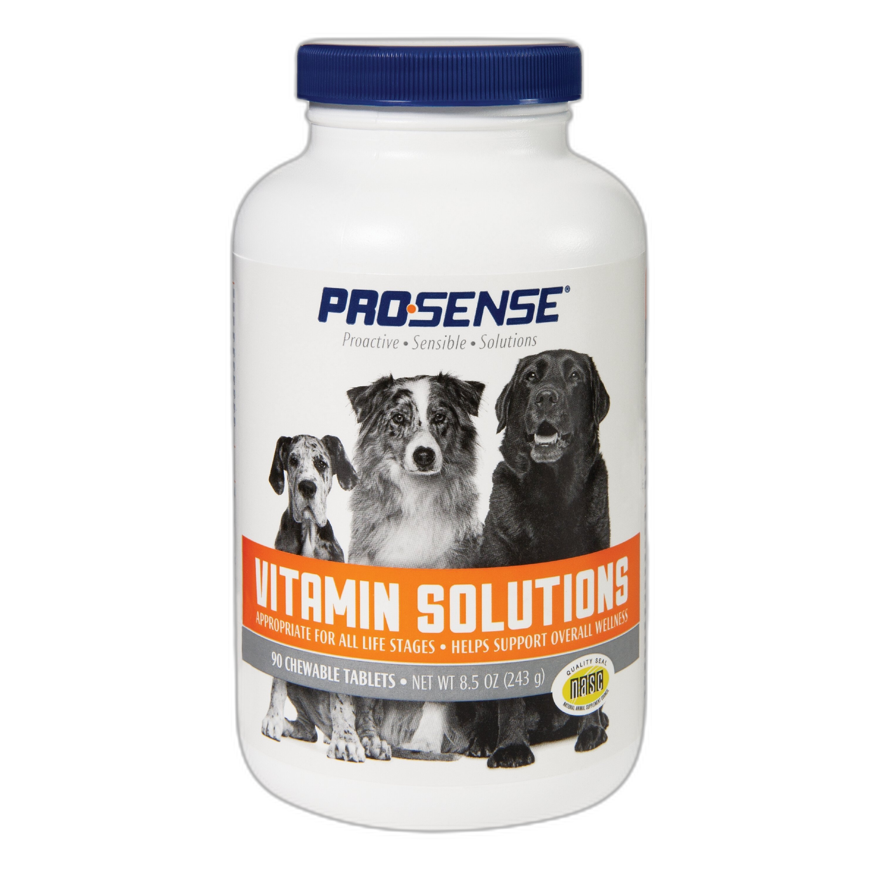 Pro-Sense Dog Vitamin Solutions Chewable Tablet Multivitamin for Dogs pet supplement