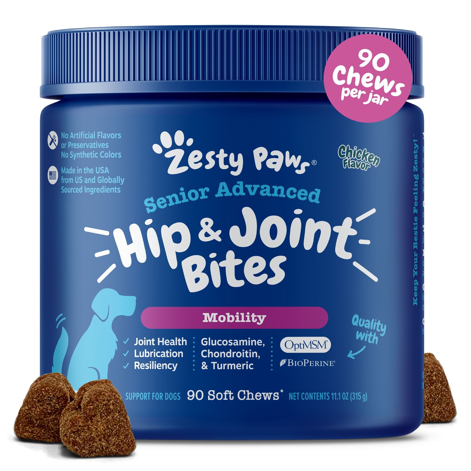 Advanced Hip & Joint Supplement for Senior Dogs pet supplement