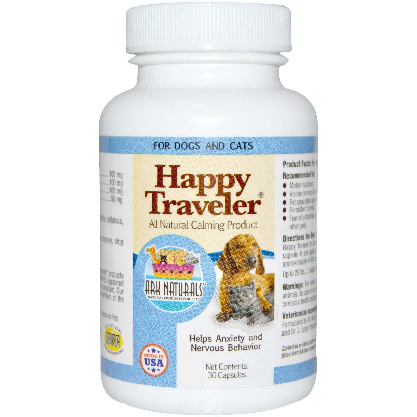 Ark Naturals Happy Traveler All Natural Calming Product by Ark Naturals