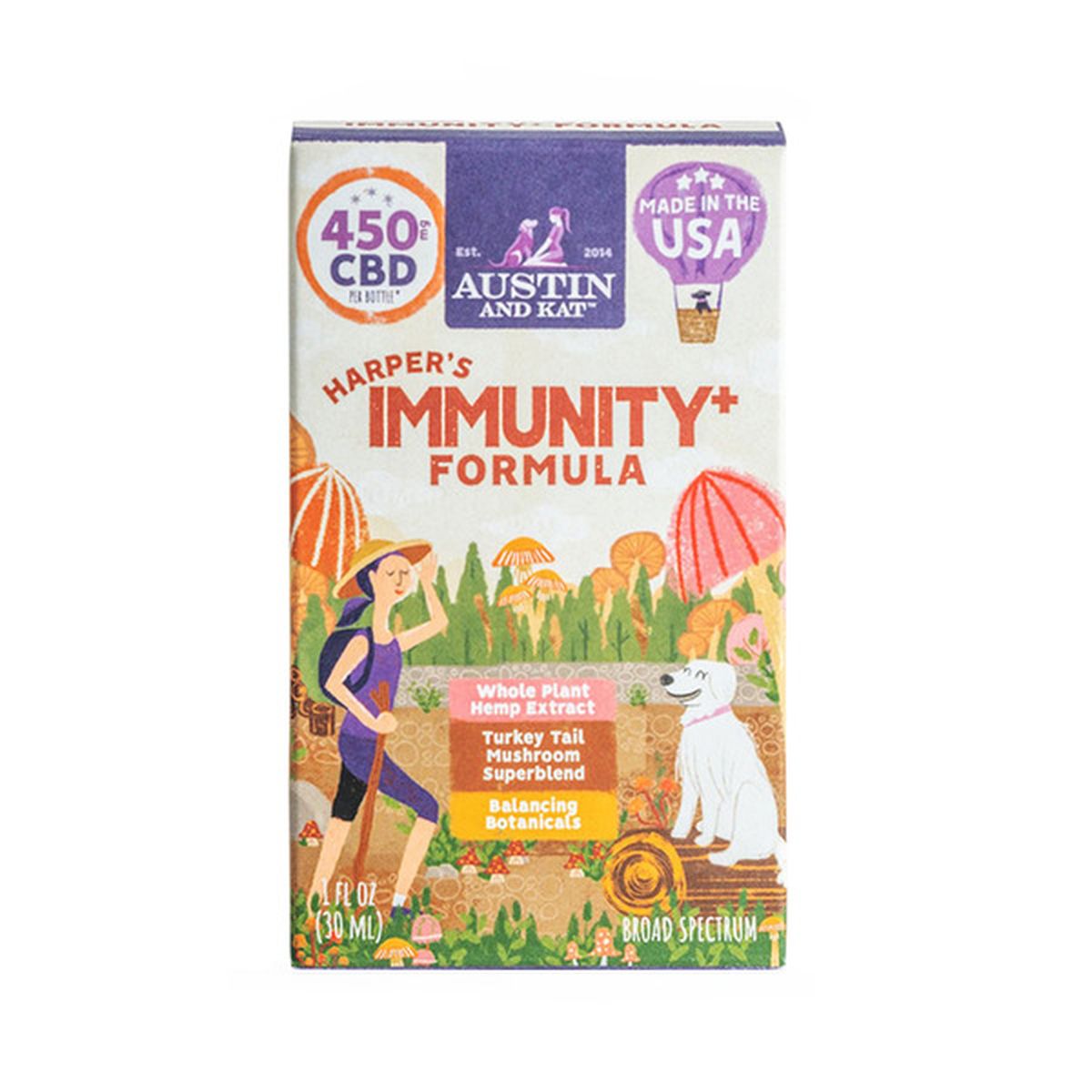 Austin and Kat Immunity Blend pet supplement