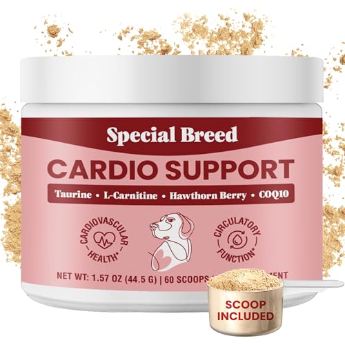 Cardio Support Powder Heart Supplement for Dogs pet supplement