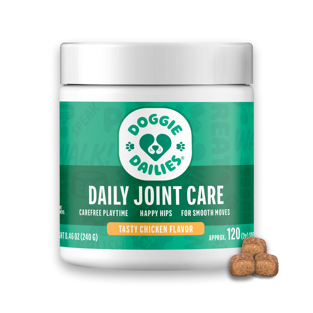 Doggie Dailies Advanced Hip & Joint Supplement for Dogs pet supplement