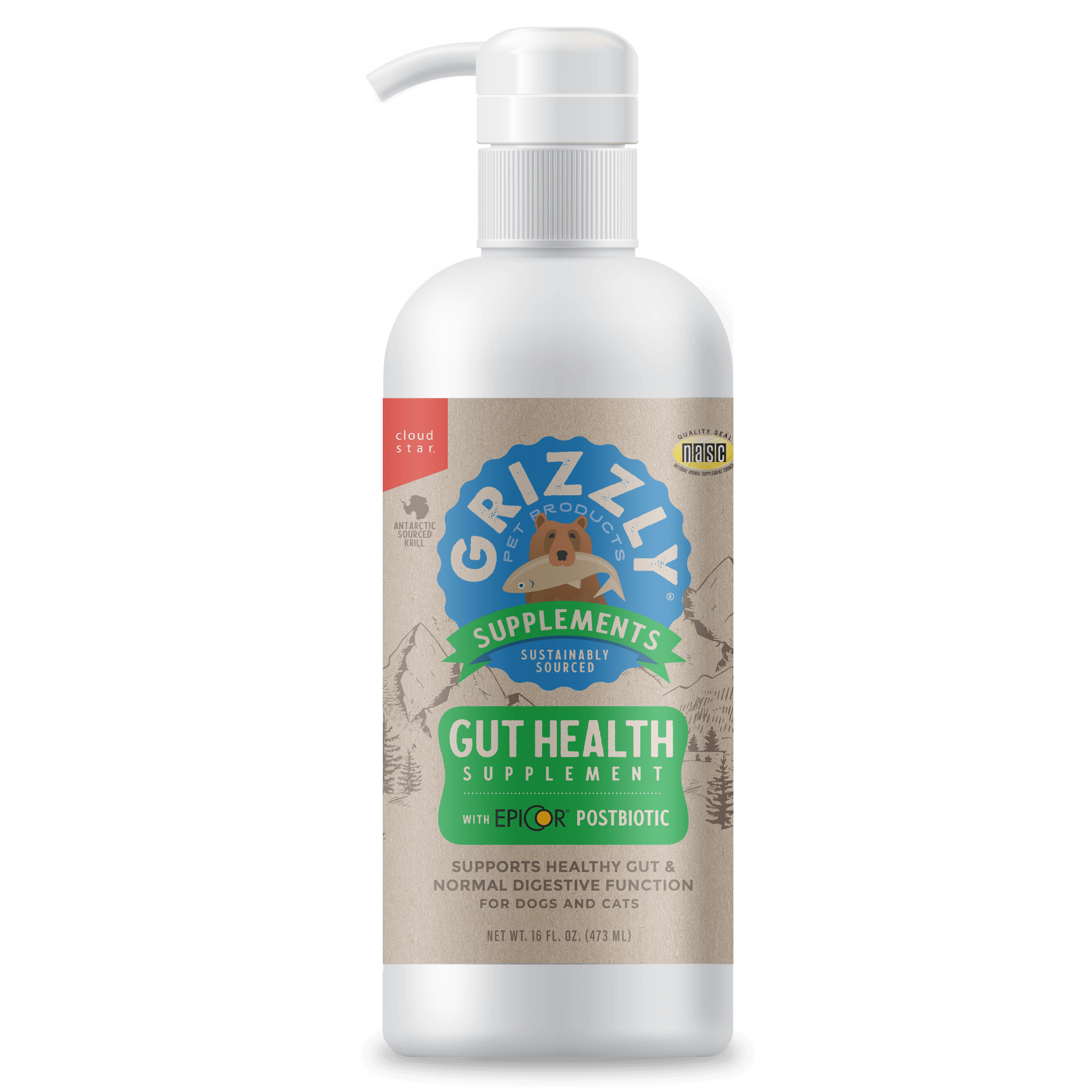Grizzly Pet Products Super Digest Digestive Aid for Dogs & Cats