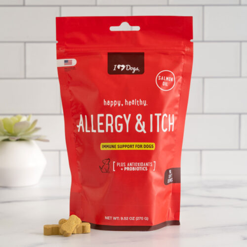 iHeartDogs Allergy & Itch Relief Chews for Dogs