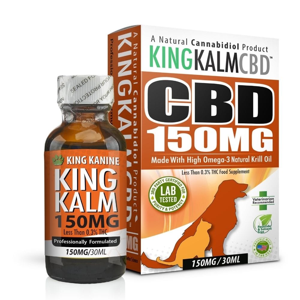 King Kanine King Kalm CBD Oil for Dogs