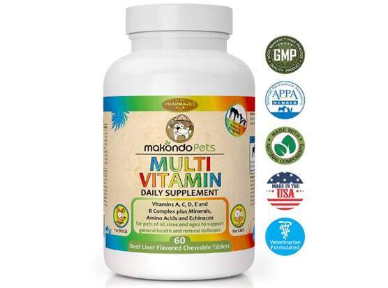 Makondo Pets Multivitamin for Dogs and Cats pet supplement