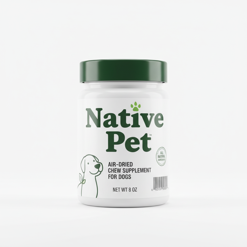 Native Pet Organic Air-Dried Immunity Chews for Dogs