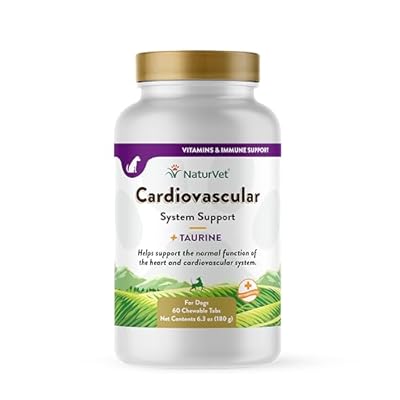 NaturVet Cardiovascular Support Dog Supplement Plus