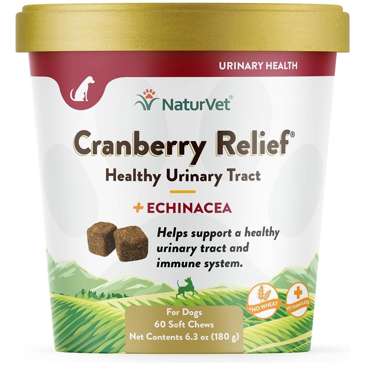 NaturVet Immune Support Plus Echinacea & Vitamin C Soft Chews for Dogs