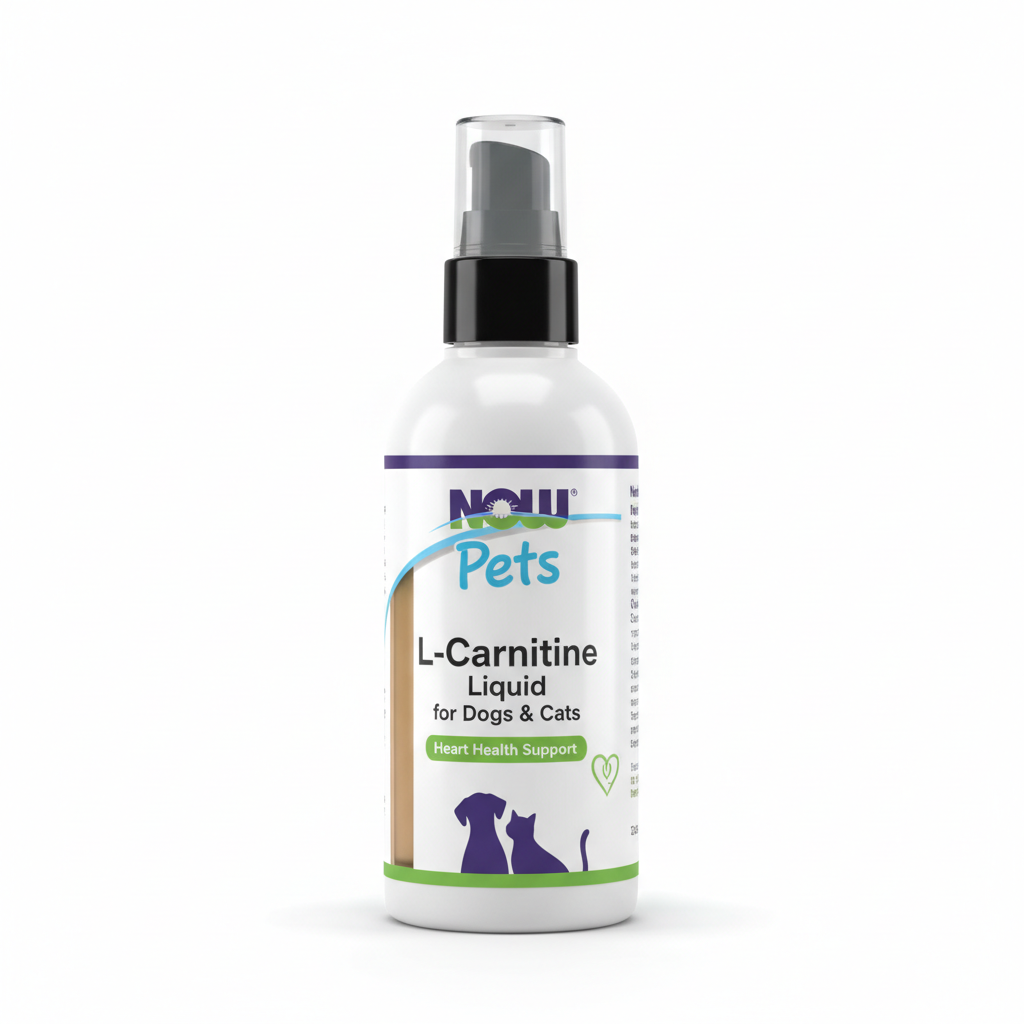 NOW Pets L-Carnitine Liquid for Dogs & Cats