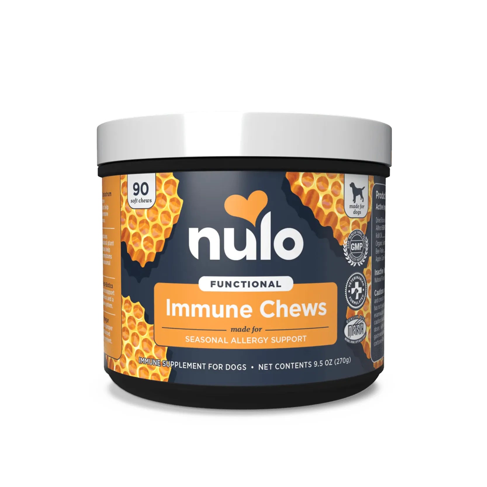 Nulo Functional Immune Support Chews for Dogs - Duck Flavor pet supplement
