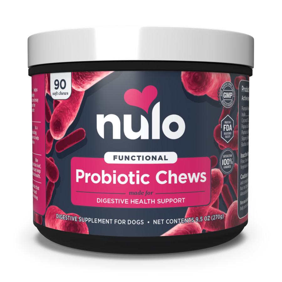 Nulo Functional Probiotic Soft Chew Supplement for Dogs