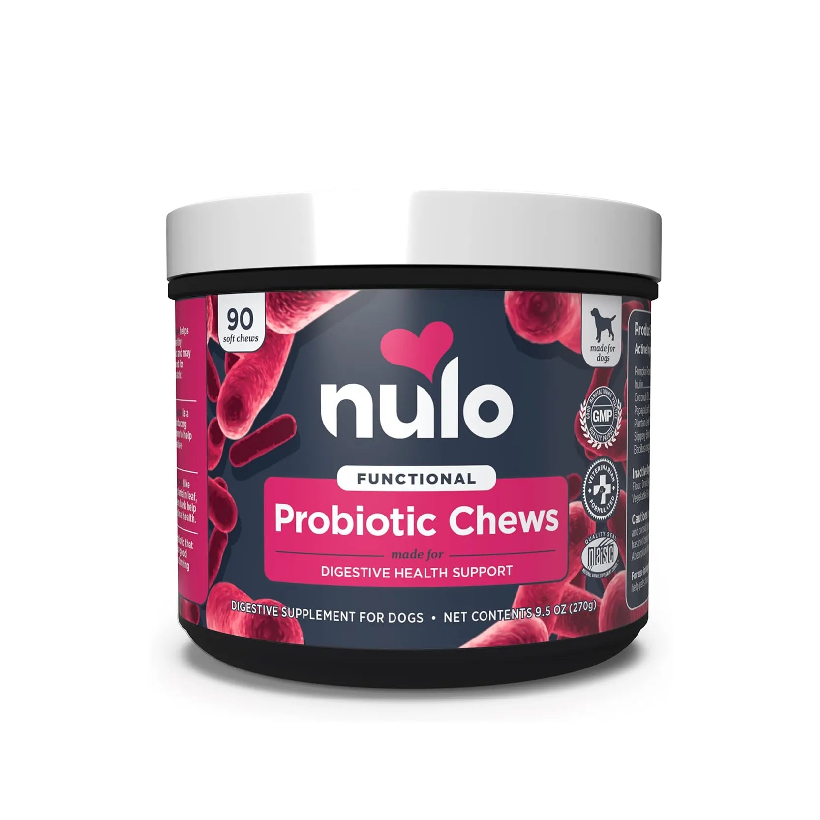 Nulo Functional Skin & Coat Soft Chews for Dogs