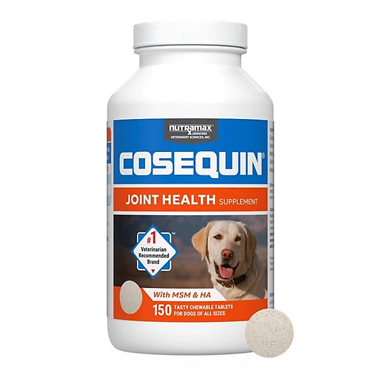Nutramax Cosequin Maximum Strength Plus MSM & HA for Dogs by Nutramax