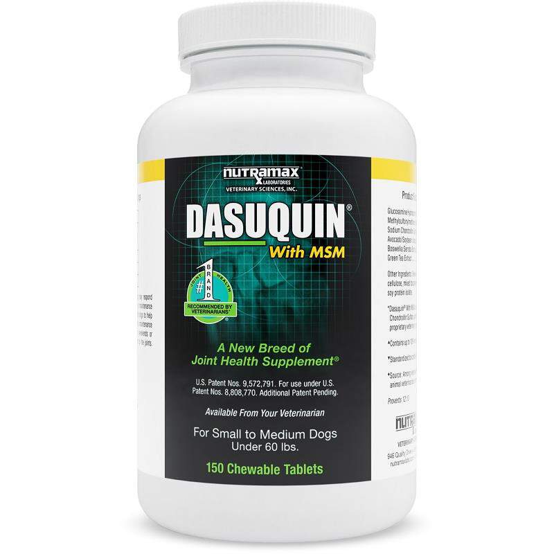 Nutramax Dasuquin with MSM Chewable Tablets for Small to Medium Dogs pet supplement