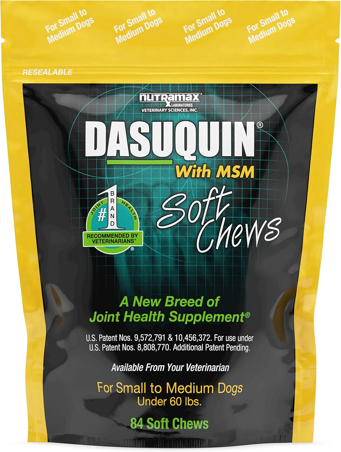 Nutramax Dasuquin with MSM Joint Health Supplement for Large Dogs pet supplement