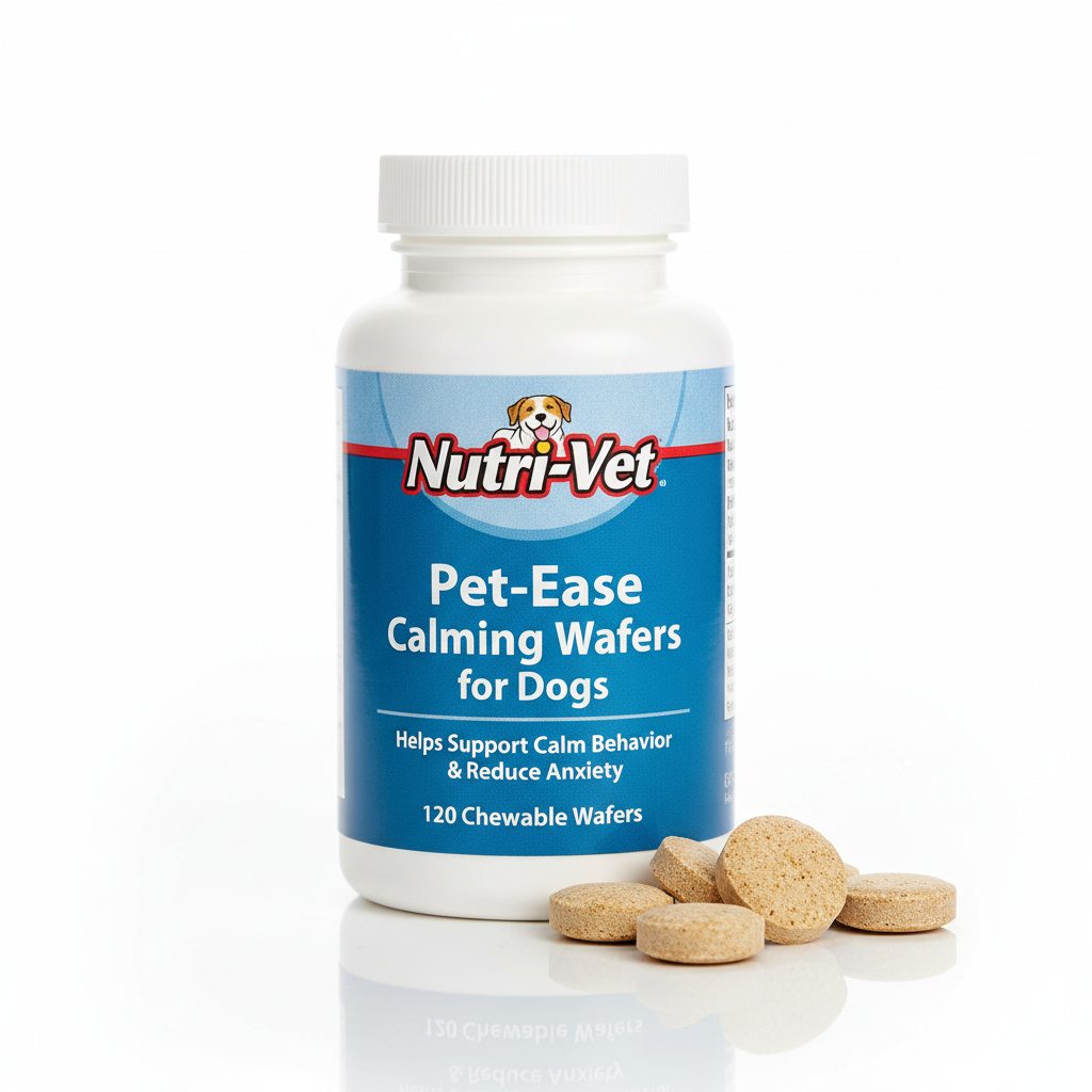 Nutri-Vet Pet-Ease Calming Wafers for Dogs pet supplement