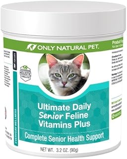 Only Natural Pet Feline Power Immune Supplement for Cats, 90 Capsules