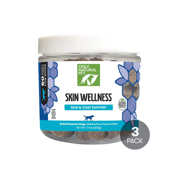 Only Natural Pet Pure & Clean Skin & Coat Soft Chews for Dogs