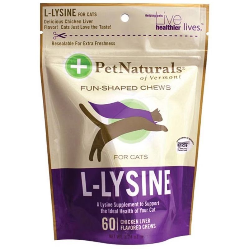 Pet Naturals L-Lysine Chews for Cats