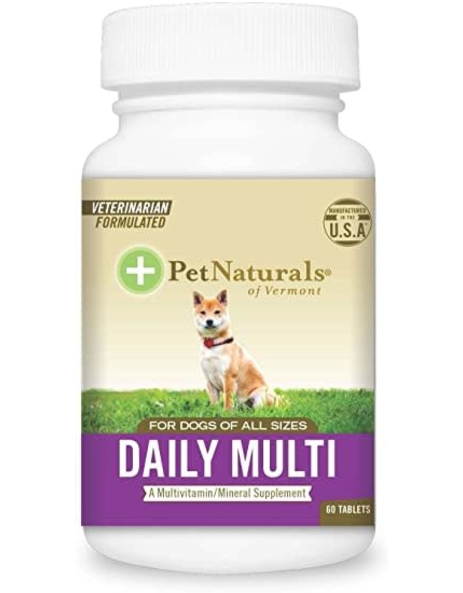 Pet Naturals of Vermont Daily Multi for Dogs - Comprehensive Vitamin & Mineral Support - 60 Chews
