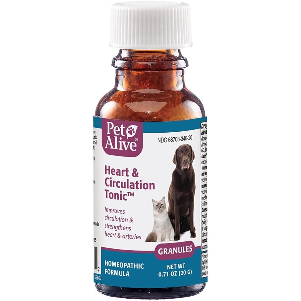 PetAlive Heart and Circulation Tonic for Dogs and Cats, 2 fl oz