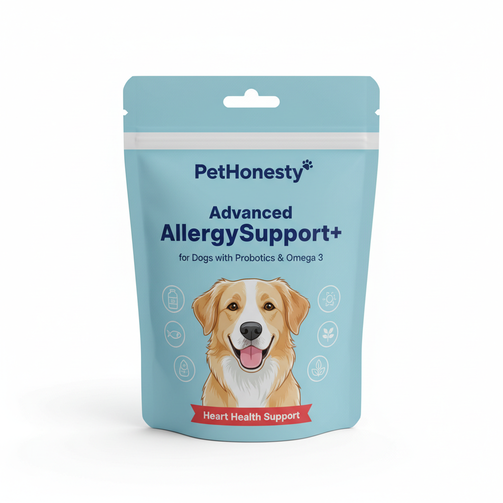 PetHonesty Advanced AllergySupport+ for Dogs with Probiotics & Omega 3