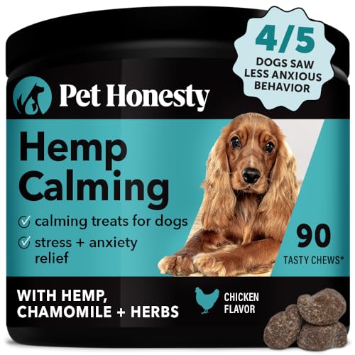 PetHonesty Hemp Calming Chews for Dogs pet supplement