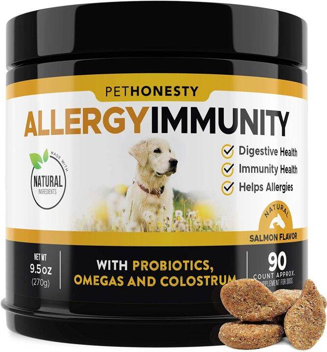 PetHonesty Immune Support with Colostrum & Mushroom Blend for Dogs