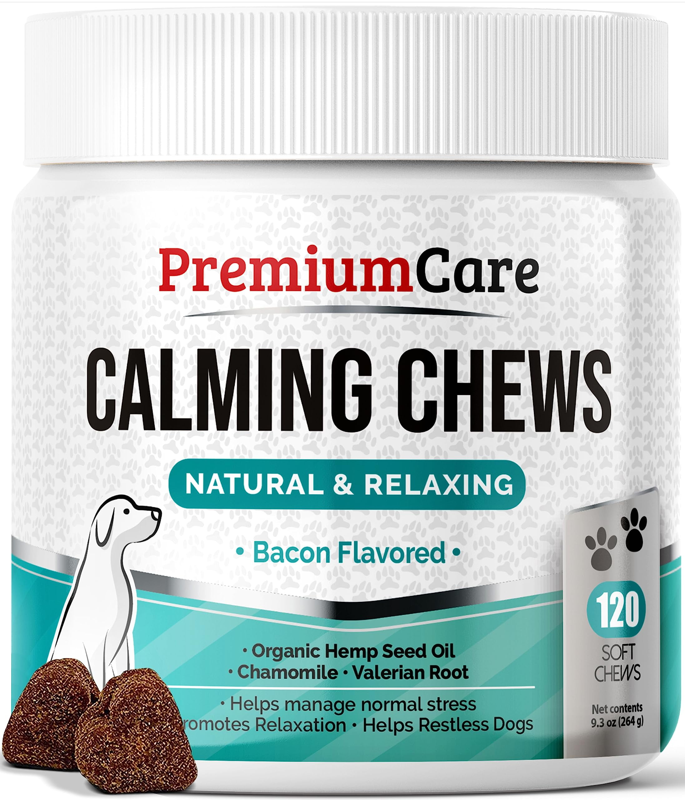 Premium Care Calming Chews for Dogs