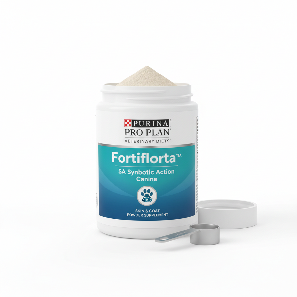 Purina Pro Plan Veterinary Diets Fortiflora SA Synbiotic Action Canine skin & coat supplement