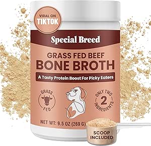 Special Breed Grass-Fed Beef Bone Broth Daily Multivitamin Powder Supplement for Cats, 3.17-oz