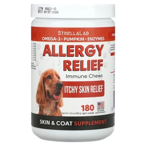 StrellaLab Allergy Relief Immune Chews pet supplement