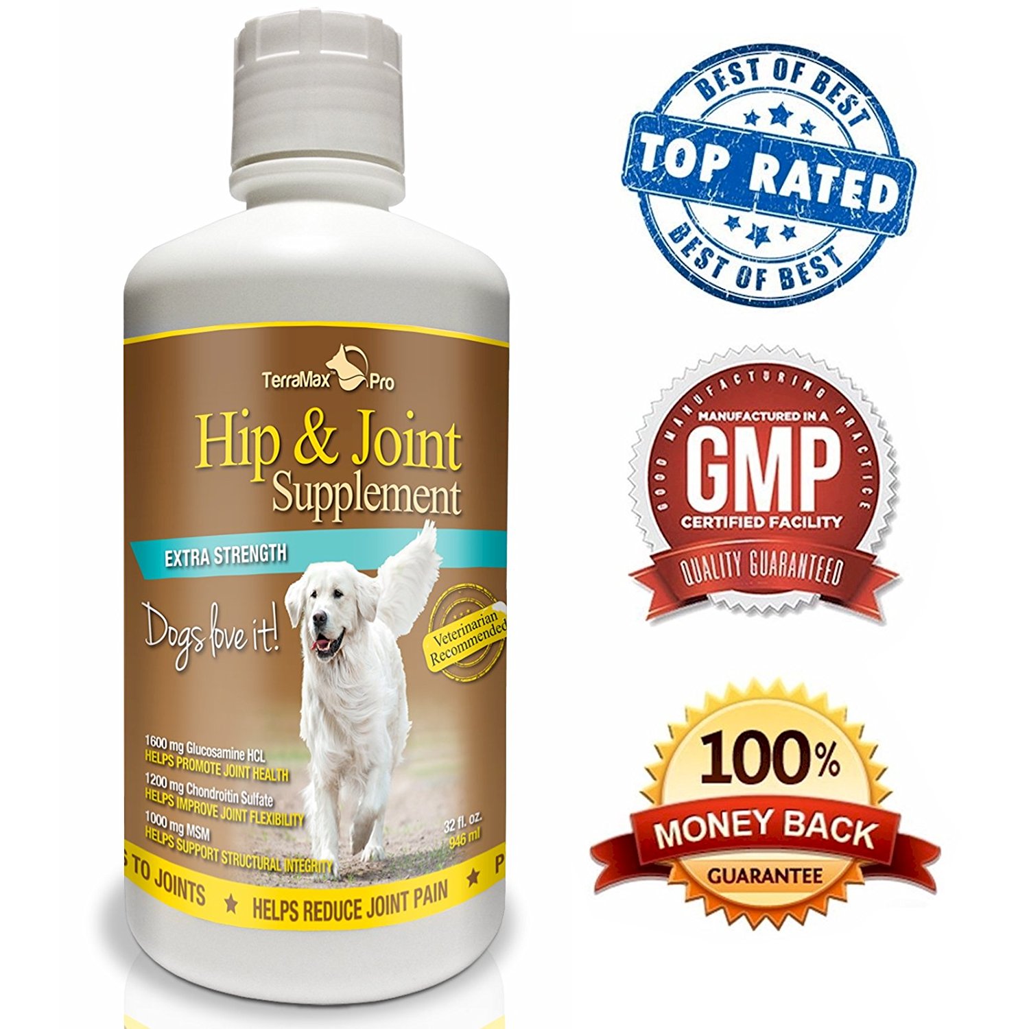 TerraMax Pro Hip and Joint Supplement for Dogs