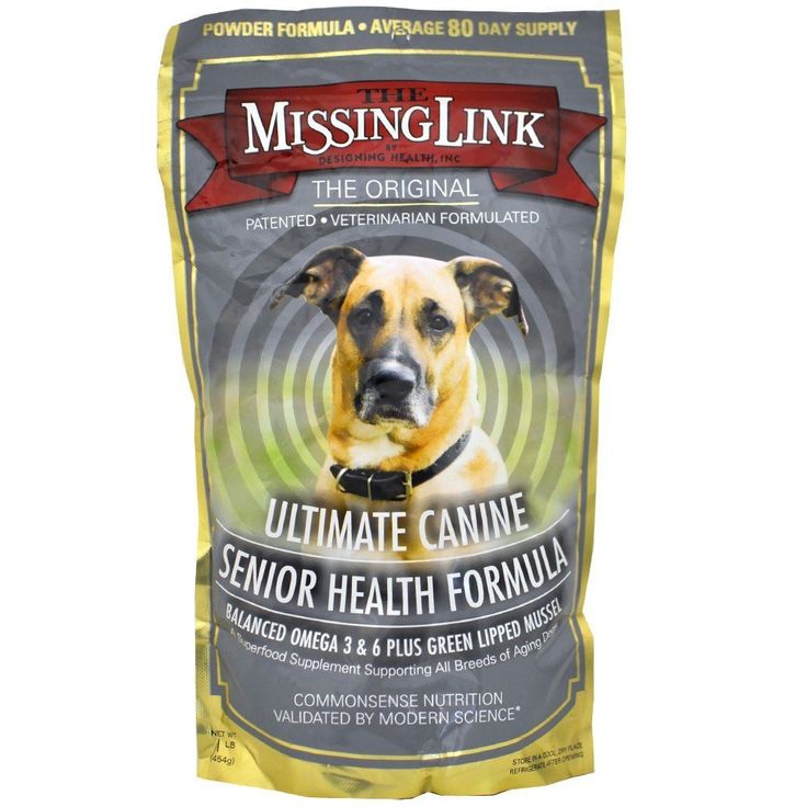 The Missing Link Ultimate Canine Senior Health Formula Dog Supplement pet supplement