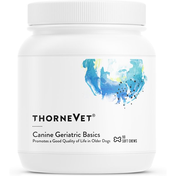 ThorneVET Canine Geriatric Basics Chew Supplement for Senior Dogs pet supplement