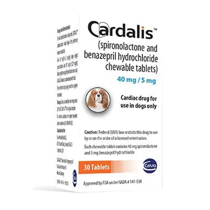 Vetoquinol Cardalis Heart Support Chewable Tablets for Dogs pet supplement