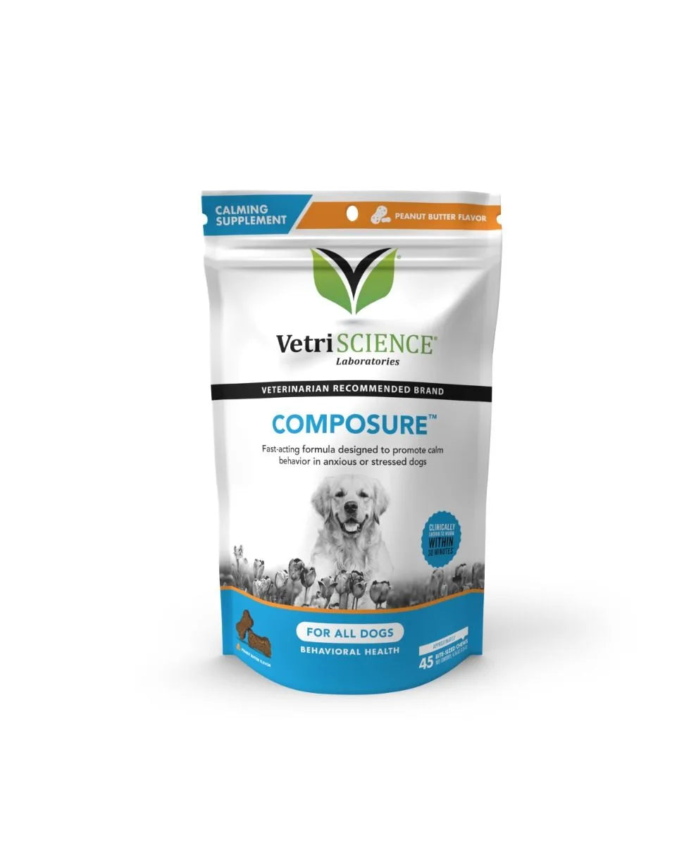 VetriScience Composure Calming Chews for Dogs pet supplement