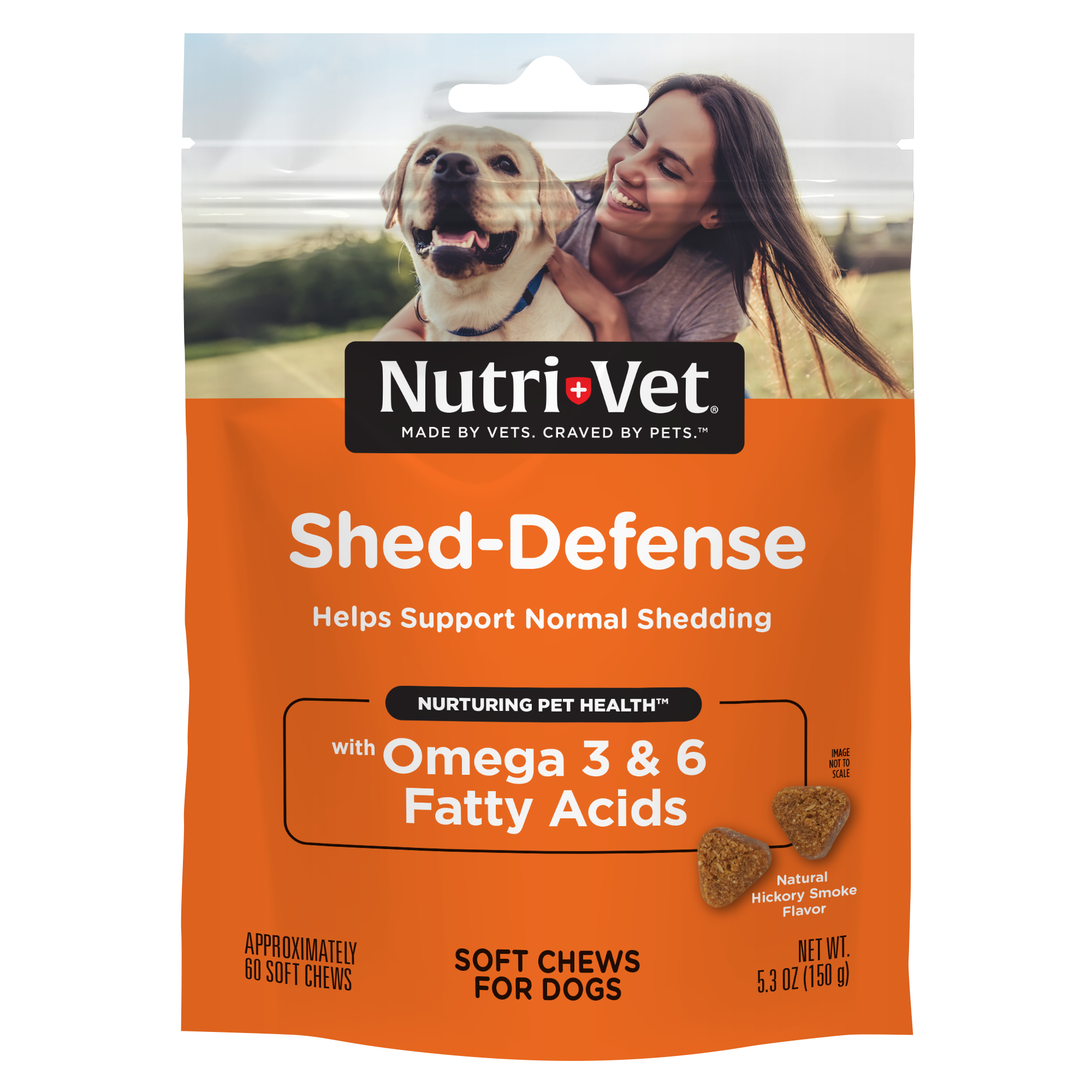 Nutri-Vet Shed Defense Soft Chews for Dogs