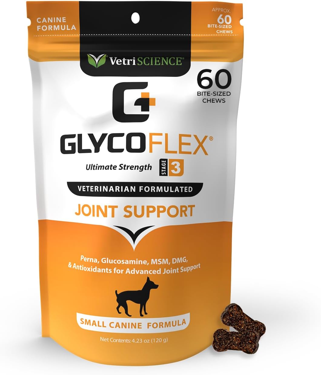 VetriScience Laboratories - GlycoFlex 3 Hip and Joint Supplement for Dogs pet supplement