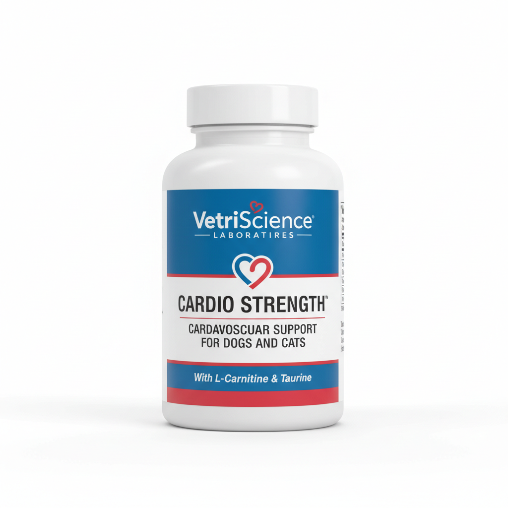 VetriScience Laboratories - Cardio Strength, Cardiovascular Support for Dogs and Cats