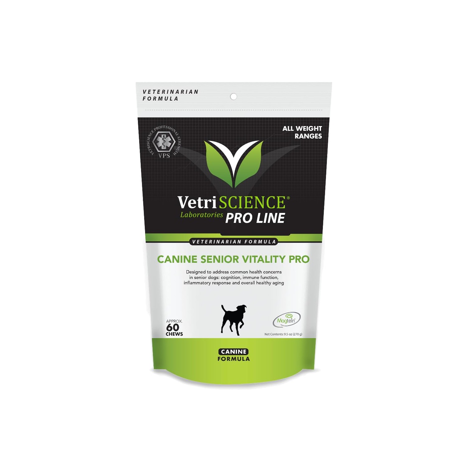 VetriScience Laboratories - Senior Vitality for Dogs, Comprehensive Support for Aging Dogs pet supplement