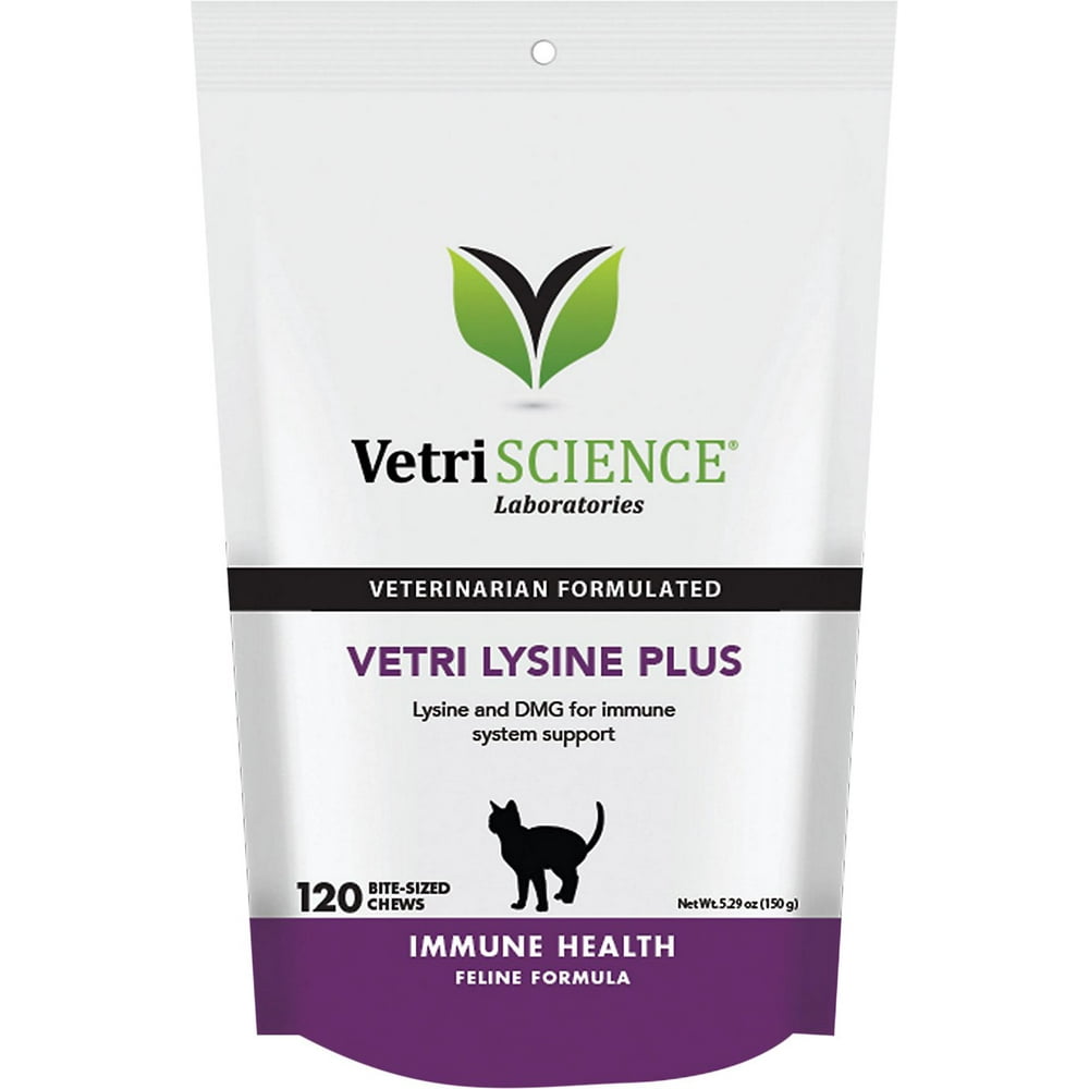 VetriScience Laboratories Vetri-Lysine Plus - Immune Support for Cats