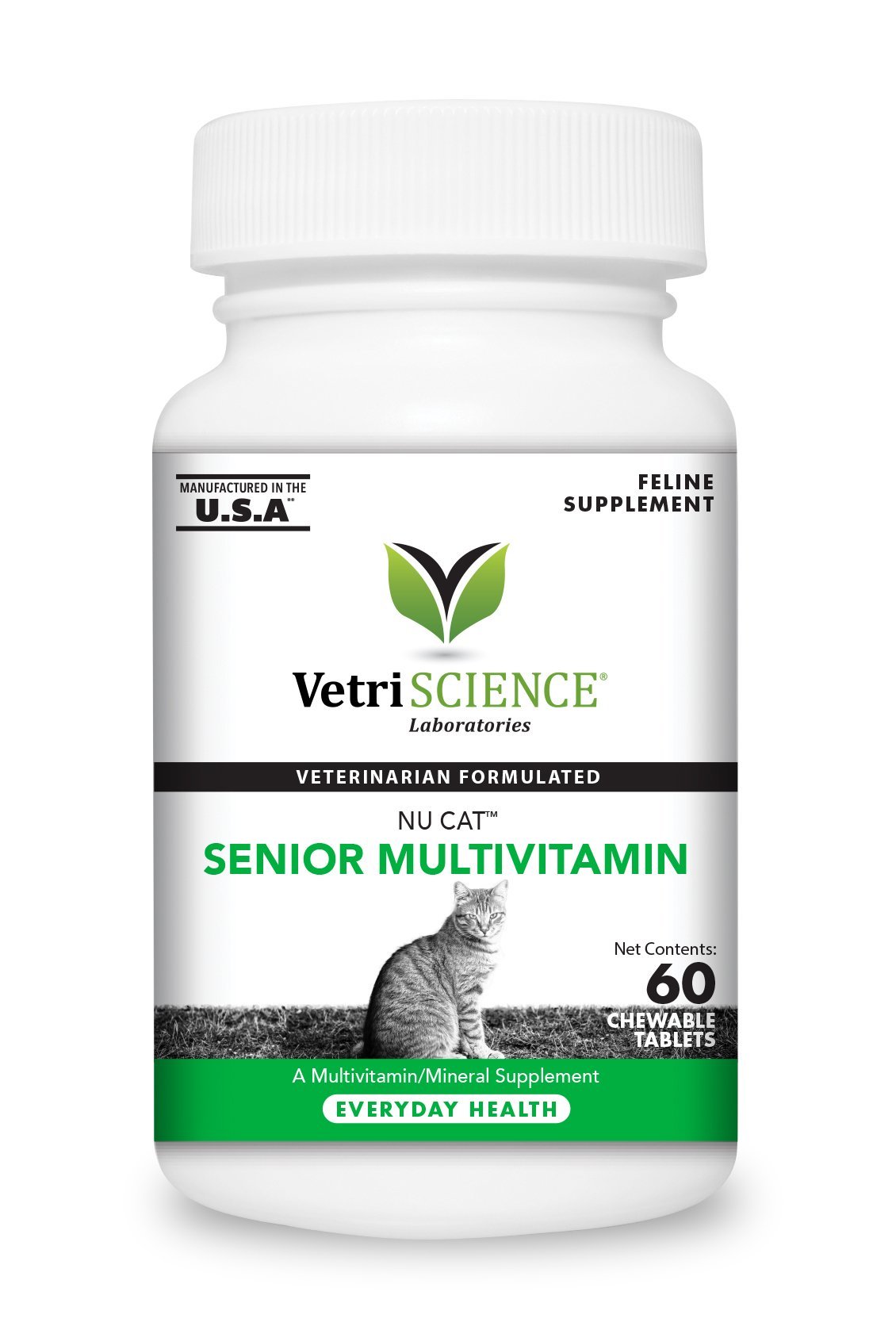 VetriScience NuCat Senior Multivitamin for Cats