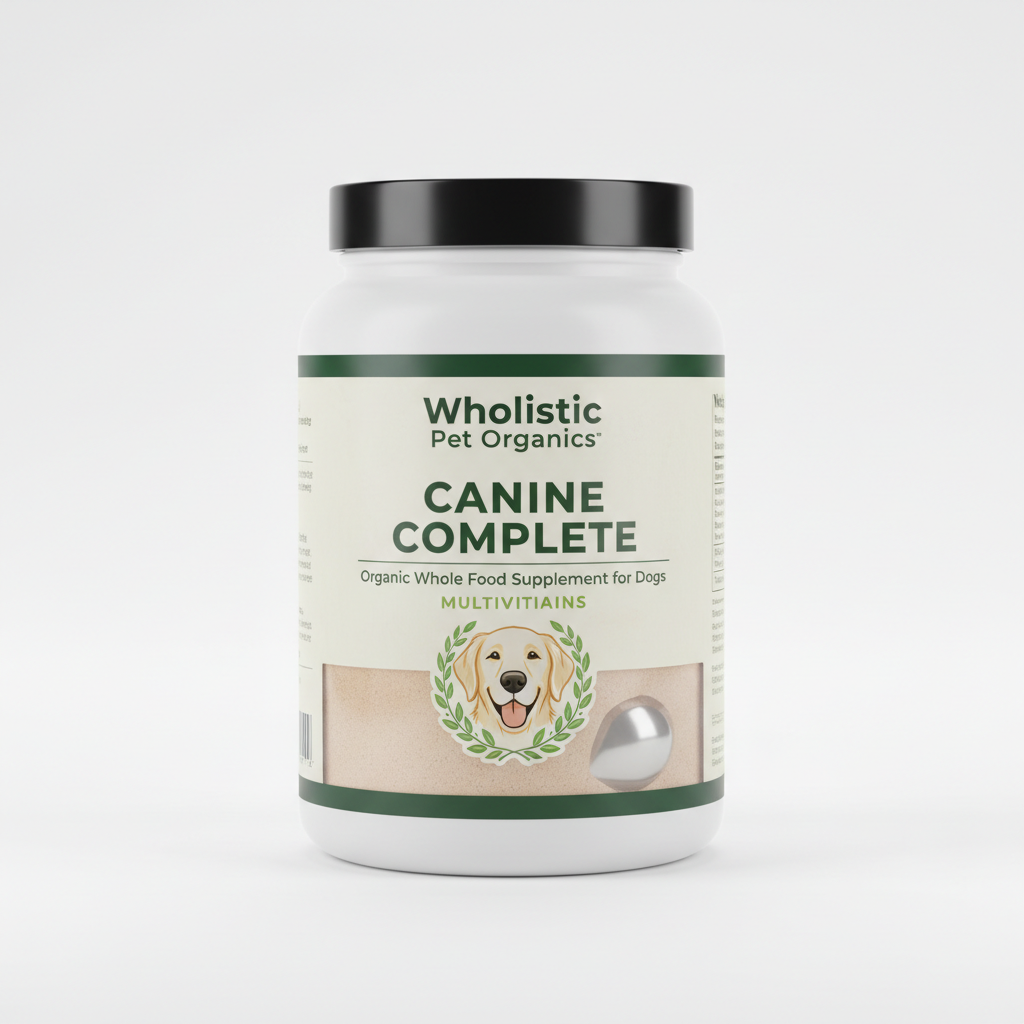 Wholistic Pet Organics Canine Complete - Organic Whole Food Supplement for Dogs
